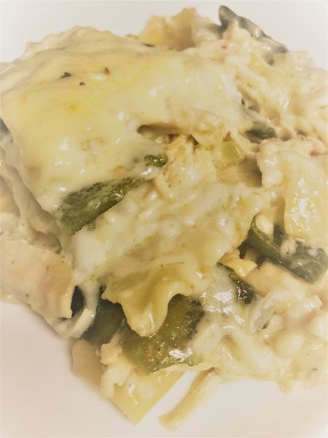 Creamy Chicken Poblano Pasta, Poblano Chicken Lasagna With Cream Sauce, Poblano Lasagna Recipe, Poblano Chicken Lasagna, Chicken Poblano Pasta, Chile Poblano Pasta, Poblano Chicken Chowder, Poblano Cream Sauce Enchiladas, Chicken Poblano Casserole