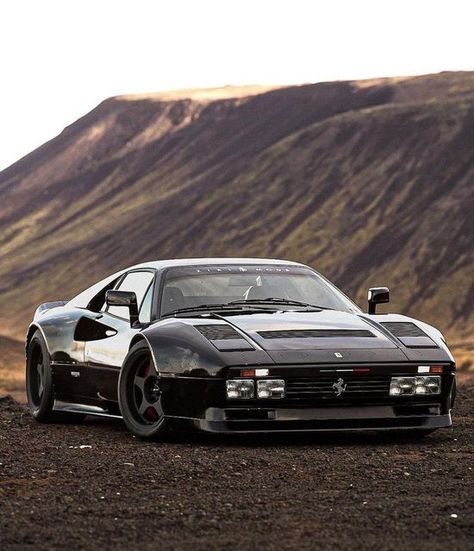 Vintage | Cars on Instagram: "The Black Widow Rate this car 1-100 ⬇️ Ferrari 288 GTO Follow @oldtimegarage For Daily car content! 🌟 📸: @ziri_mods , DM for removal/credit (All rights® are reserved & belong to their respective owners) #ferrari288gto #288gto #ferrarigto #ferrari #ferrariclassic #classicferrari #drivetastefully" Ferrari 288 Gto, The Black Widow, Euro Cars, Classic Sports Cars, Ferrari Car, Italian Cars, Street Cars, Sports Cars Luxury, Black Widow