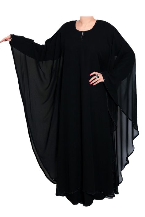 Abaya Fabric, Burkha Designs, Mode Niqab, Abaya Fashion Dubai, Hijab Abaya, Niqab Fashion, Black Abaya, Chiffon Hijab, Muslim Fashion Hijab Outfits