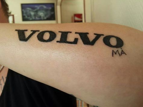 Volvo Volvo Tattoo, Fish Tattoos, Jesus Fish Tattoo, Volvo, Tattoo Ideas, Tattoos, Pins, Quick Saves