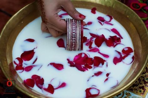 Pre Wedding Rituals and Festivities Wedding Brunch Outfit, Punjabi Wedding Decor, Punjabi Weddings, Wedding Chura, Ganesh Puja, Fresh Rose Petals, Bridal Chura, Girls Brunch, Couples Wedding Bands