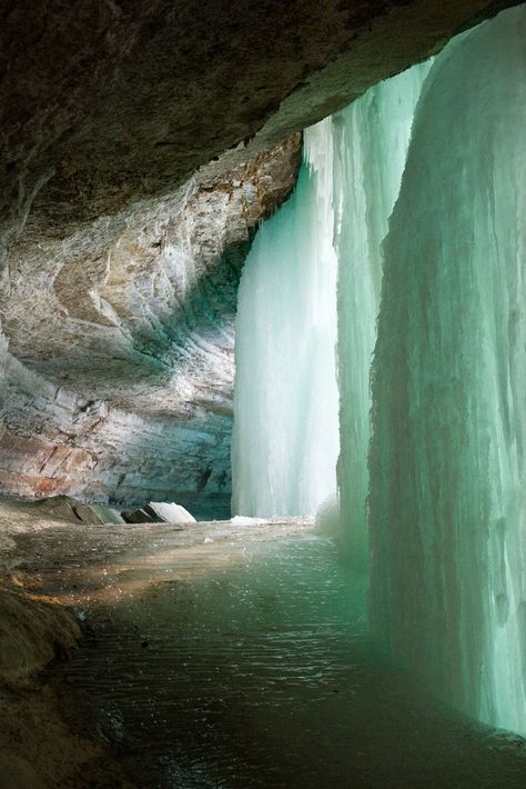 Ice Formations, Minnehaha Falls, Matka Natura, Chasing Waterfalls, Air Terjun, Fotografi Alam Semula Jadi, Ice Climbing, Beautiful Waterfalls, Alam Yang Indah