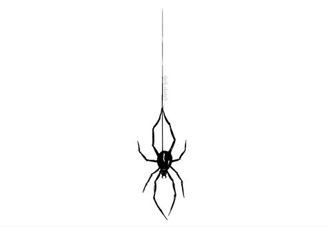 spider sketch Aesthetic Tattoo Template, Dangling Spider Tattoo, Spider Tattoo With Web, Shoulder Spider Tattoo, Spider Hanging From Web Tattoo, Spider Sketch, Spider Tattoo Design, Black Men Tattoos, Spiderman Tattoo