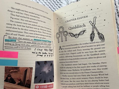 Harry Potter Books Annotated, Annotate Harry Potter, Harry Potter Book Annotation Aesthetic, Annotating Harry Potter Books, Harry Potter Annotation Key, Harry Potter Annotation, Book Markings, Acotar Annotations, Deco Books