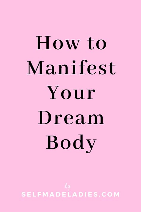 How about a law of attraction body transformation? You can manifest better health and so you can manifest dream body. Learn here how to manifest the body you want to use the law of attraction muscle building, manifest weight loss. This will also help your self-image and having a good self image is key to manifest successfully. Best of SelfMadeLadies.com manifestation tips for women, how the Law of Attraction works, how to achieve your goals, goal-setting tips Spiritual Manifestation, Wealth Affirmations, Law Of Attraction Tips, Secret Law Of Attraction, Manifestation Law Of Attraction, Manifesting Money, Manifestation Journal, Manifest Money, Money Affirmations