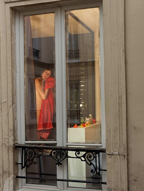 Gail Albert Halaban: Paris Views. Rue Jouye Rouve, Paris, 20 e 18 mai, 2013. Private Window, Night Window, Window Photography, Paris View, Parisian Life, New York Photos, Magnum Opus, Beautiful Streets, Female Photographers