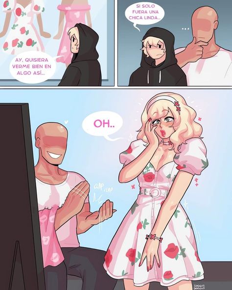 Gender Bender Comic, Scary Movie Characters, Hero Poster, Funny Comic Strips, Lgbt Art, Queer Art, Comics Memes, Anime Love Couple, Cute Little Drawings