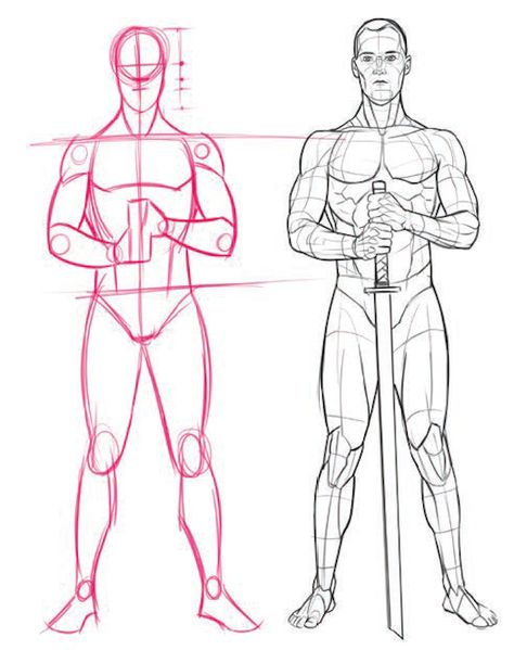 Male Warrior Pose Reference, Swordfighting Reference Poses, Anatomi Pose, Human Body Drawing, Male Pose Reference, Drawing Body Poses, Human Anatomy Drawing, Human Anatomy Art, Human Drawing