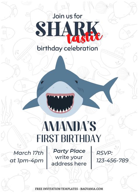 Shark birthday party