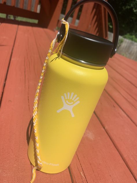 Yellow Hydroflask, Reusable Water Bottle, Sunglasses Case, Water Bottle, Sunglasses, Yellow