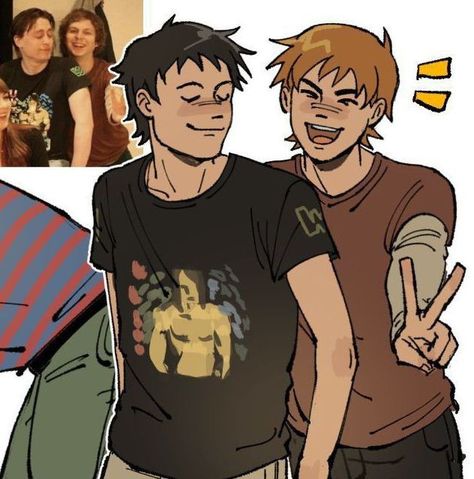 Wallace And Scott Pfp, Wallace Wells And Scott Pilgrim, Sollace Scott Pilgrim, Scott Pilgrim Wallace Wells Fanart, Scollace Comic, Scott Pilgrim Takes Off Fanart, Scott And Wallace Matching Icons, Wallace Wells X Scott Pilgrim, Wallace X Mobile