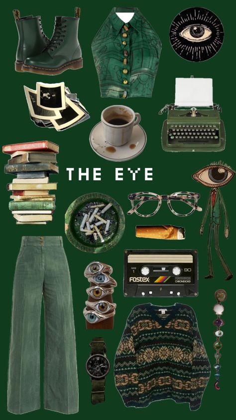 the magnus archives powers pt. 14 the eye #themagnusarchives #tma #outfits The Magnus Archives Clothes, Magnus Archives Outfits, The Magnus Archives Outfit, Magnus Archives Cosplay, Magnus Archives Tattoo, Magnus Archives Wallpaper, Magnus Archives Aesthetic, The Magnus Archives Aesthetic, Rusty Quill