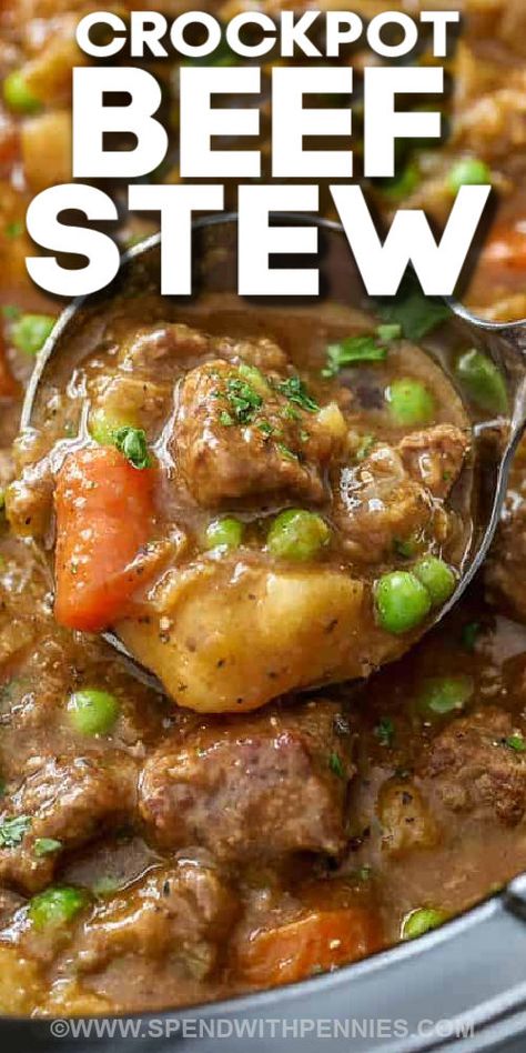 Simple Crockpot Beef Stew, Beef Carrots And Potatoes, Classic Beef Stew Recipe, Stewing Beef, Crock Pot Beef Stew, Stew Recipes Crockpot, Crockpot Beef Stew, Easy Beef Stew Recipe, Simple Crockpot