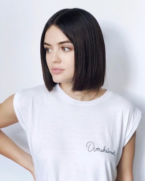 Celebrity Haircuts, Prettiest Celebrities, Fall Hair Cuts, Lucy Hale, Penteado Cabelo Curto, Trending Haircuts, Trending Hairstyles, Hair Color Trends, Cool Haircuts