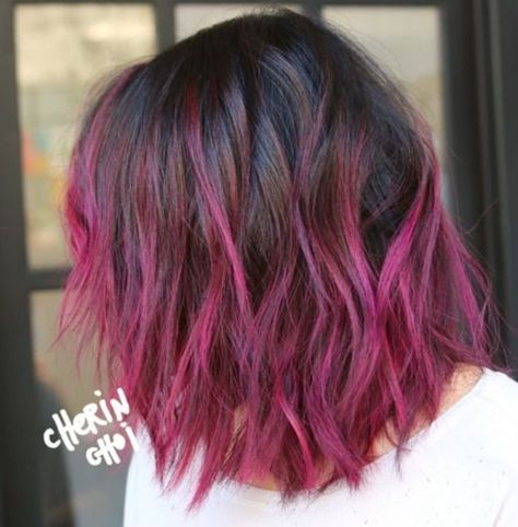 Cherin Choi, Iridescent Hair, Golden Brown Hair, Hair Color Pastel, Magenta Color, Hair Color Pink, Winter Hair Color, Amazing Hair, Hair Inspiration Color