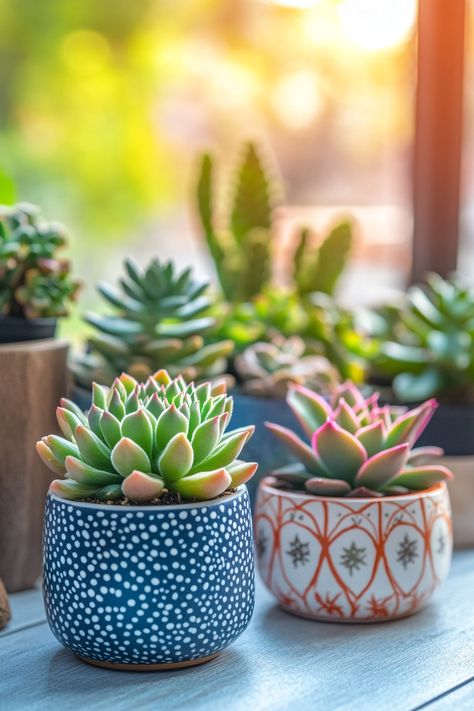 Explore succulent décor inspiration for a green touch at home. Low maintenance and vibrant, succulents thrive in bright light! Cafe Ole, Succulent Centerpieces, Plant Shelf, Succulents Decor, Succulent Arrangements, Succulent Plants, Plant Shelves, Design Your Dream House, Bright Light