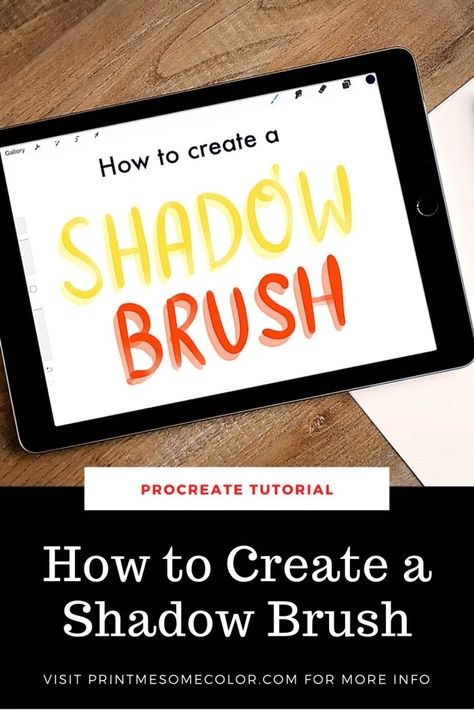 Procreate Tips, Procreate Ipad Tutorials, Shadow Effect, Ipad Tutorials, Procreate Lettering, Procreate Tutorial, Procreate Ipad, Digital Painting Tutorials, Procreate Brushes