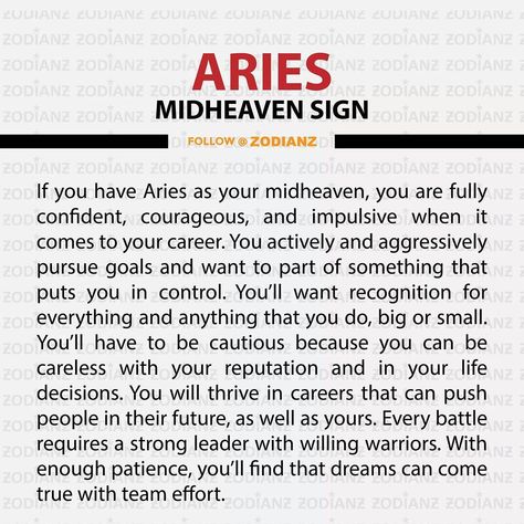 Midheaven In Aries, Midheaven Aries, Aries Midheaven, Astro Houses, Astrology Placements, Gemini Moon Sign, Astrological Houses, Pisces Leo, Natal Chart Astrology