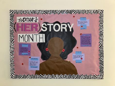 Bulletin Board Womens History Month, Women Empowerment Bulletin Board, Womens History Bulletin Board Ideas, 2023 Bulletin Boards, February Bulletin Board Ideas College, Women’s Month Bulletin Board, Woman�’s History Month Bulletin Board, Womens Month Bulletin Board, Womens History Month Display