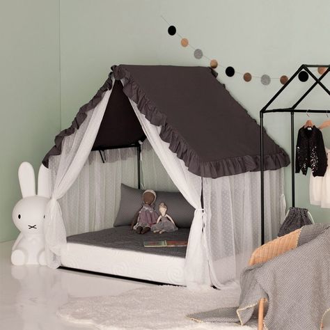 House Bed For Kids, Kids House Bed, Diy Kids Tent, Home Office Furniture Design, House Beds For Kids, Bed For Kids, Doll Crib, Modern Kids Bedroom, Kids Bedroom Designs