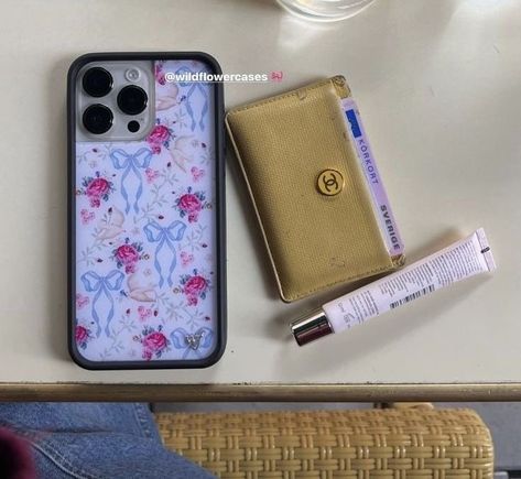 Goyard Tote Bag, Flower Season, Wildflower Phone Cases, Wildflower Cases, Girl Phone Cases, Phone Inspo, Collage Phone Case, Pretty Iphone Cases, Trendy Phone Cases