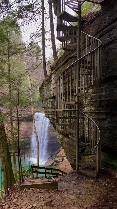 Tennessee Waterfalls, Southern Road Trips, Freedom Travel, Living Dead Dolls, Midwest Travel, Hiking Adventure, The Spiral, Adventure Explore, Secret Places