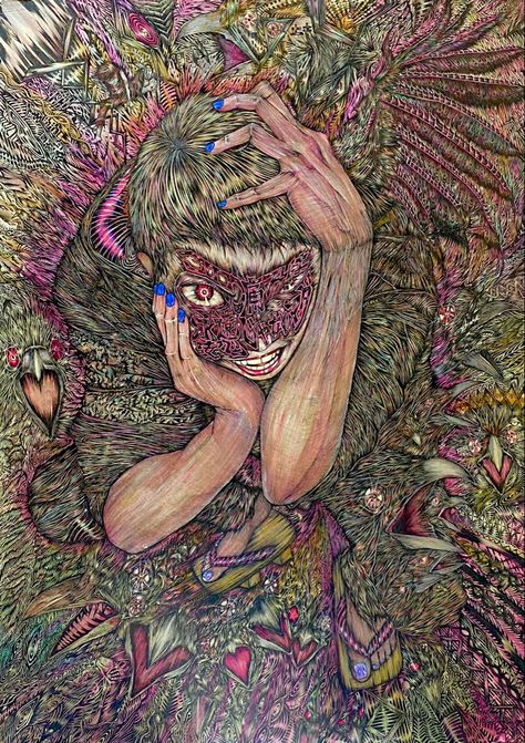 Body Horror, Ap Art, Ethereal Art, Weird Art, Art Anime, Art Inspiration Drawing, Funky Art, Surreal Art, Horror Art