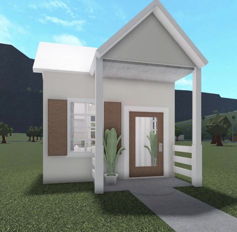 Tiny Homes In Bloxburg, Tiny Home Bloxburg, Apartment Loft Ideas, Roblox Houses, Building A Small House, Small Fridge, Cozy Houses, Dorm Style, Blocksburg Room Ideas￼