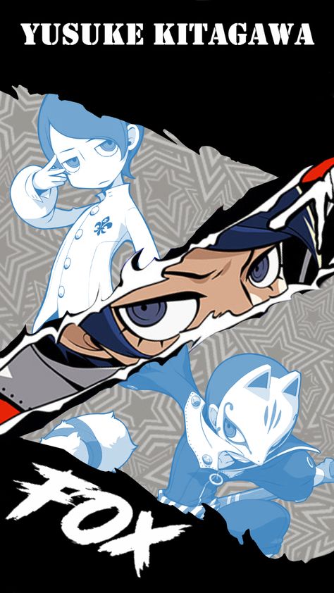 Yusuke Kitagawa Wallpaper, Persona Q2, Yusuke Kitagawa, Persona Q, Phantom Thieves, Persona 5 Anime, Fox Boy, Shin Megami Tensei Persona, Persona Series