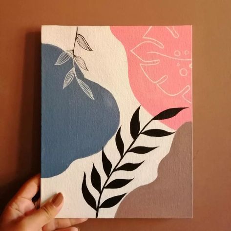 Wall Art Painting Ideas, Mini Tela, Boho Canvas Art, Boho Art Painting, Pop Wall Art, Cute Easy Paintings, Pop Wall, Diy Pop, Sky Art Painting