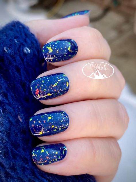 Deepwater Opal, Color Street, Set In Stone Collection, Blue Nails, Opal Nails, Glitter Nails Nails Opal, Opal Nail Polish, Plum Nails, Opal Nails, Mani Ideas, Mixed Mani, Magic Nails, Nails Glitter, Street Nails