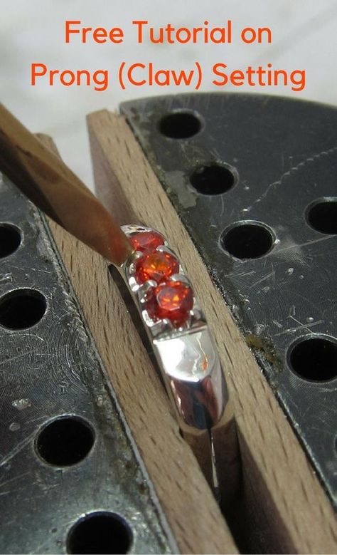 Gemstone Setting, Metalsmithing Jewelry, Making Jewellery, Claw Setting, Make Your Own Jewelry, Jewelry Techniques, Jewelry Armoire, Jewelry Making Tutorials, Jewelry Tools