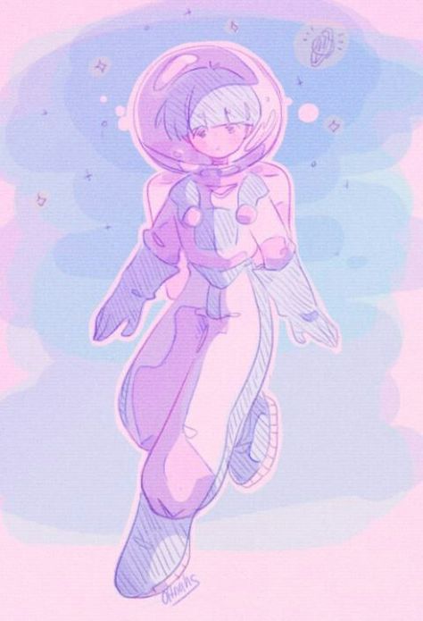 Space . ° • Space Boy, Boy Drawing, Space Suit, Pastel Art, An Angel, Pretty Art, Character Design Inspiration, Drawing Inspiration, Cool Drawings