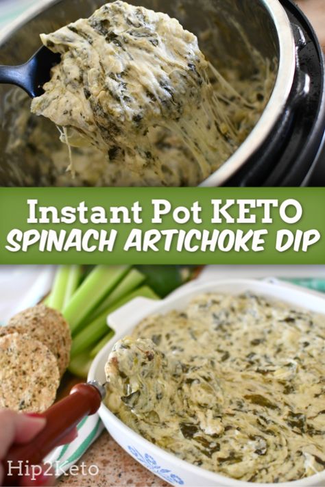 Spinach Artichoke Dip Instant Pot, Keto Spinach Artichoke Dip, Instant Pot Spinach Artichoke Dip, Keto Spinach Artichoke, Instant Pot Spinach, Artichoke Dip Easy, Spinach Artichoke Dip Easy, Best Spinach Artichoke Dip, Keto Spinach