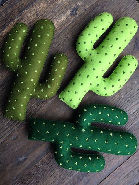 Truck Garden, Felt Cactus, Cactus Nursery, Cactus Pictures, Cactus Craft, Felt Succulents, Cactus Diy, Succulent Garden Diy, Alpine Plants