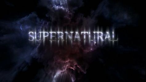 Supernatural Title Screen by LostMyHeadache: Absolutely Free *, via Flickr Supernatural Title, Supernatural Logo, Supernatural Season 3, Supernatural Season 9, Supernatural Bloopers, Supernatural Tattoo, Supernatural Tumblr, Supernatural Aesthetic, Eric Kripke