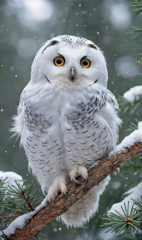 Snow Owl Tattoo, Snowy Owls, Owl Photography, Cutee Animals, Owl Images, Owl Wallpaper, Animal Illustration Art, Snow Owl, Owl Photos