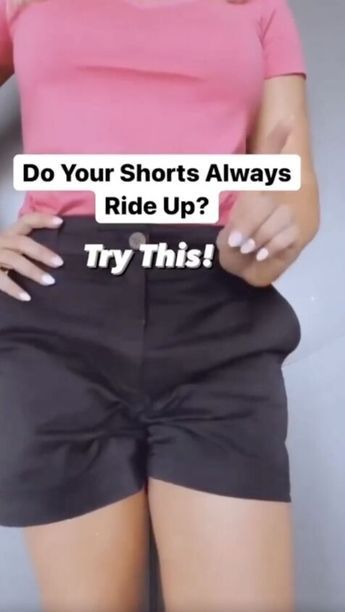 Easy No Sew Crafts With Fabric, Stop Shorts From Riding Up, Under Shorts For Dresses, Shorts Too Big Hack, How To Stop Shorts From Riding Up, How To Take In Shorts That Are Too Big, Making Patterns From Your Own Clothes, How To Make Shorts Longer, Easy Summer Sewing Patterns