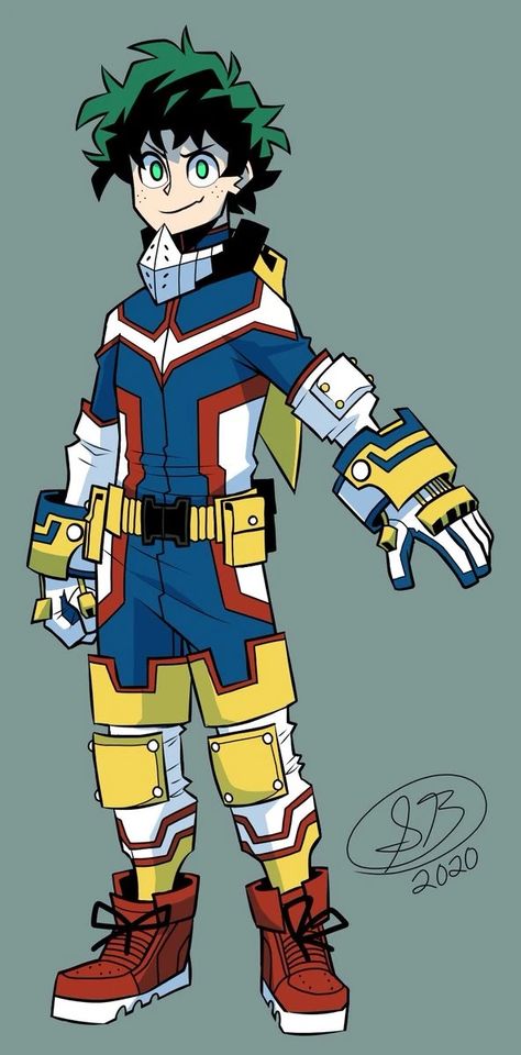 Deku Costume Design, Deku Hero Suit, Spencer Blair, Deku And All Might, Mha Hero Costumes Ideas, Deku Boku No Hero, Villain Costumes, Kids Hero, Symbol Of Peace