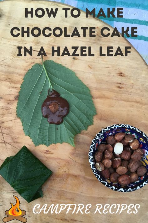 Make Chocolate Hazel Cakes over the campfire! These are special because you use hazel leaves to wrap the cake mixture in. Great for family camping cooking and forest school sessions. #kidsactivities #camping #forestschool #kidscooking #campfirerecipes Forest School Cooking, Outdoor Learning Activities, Forest School Activities, Cake Wraps, Camping Cooking, Cake Mixture, Tasty Chocolate Cake, Outdoor Education, Campfire Food