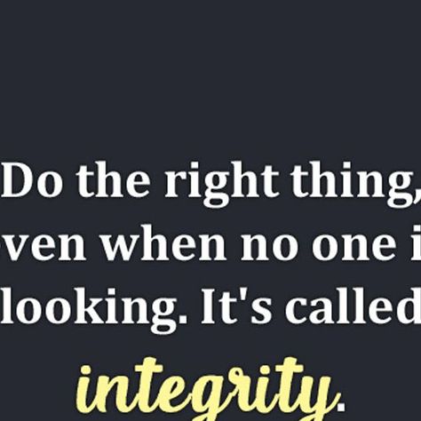 My Positive Outlooks on Instagram: "Acting with integrity means doing what is right, even in the absence of any external monitoring or recognition. #integrity #morality #ethics #mindfulness #honesty #trustworthiness #values #selfrespect #character #principles #righteousness #dignity" What Is Integrity, Do What Is Right, Positive Outlook, Self Respect, Acting, Life Quotes, Mindfulness, Jesus, Memes