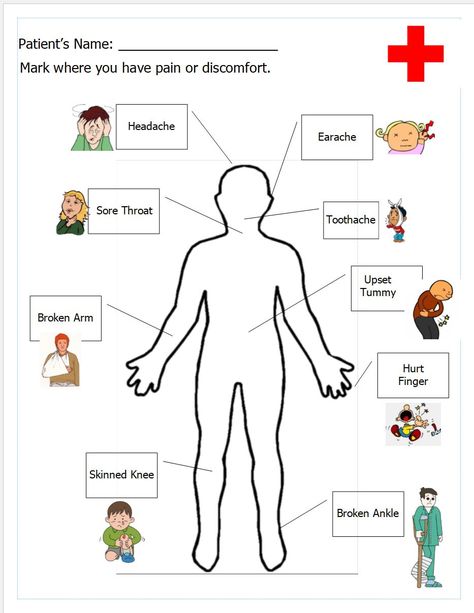 Free printable worksheet for doctor's office pretend play. Muscular System Activities, Doctor Template, Anatomy Worksheets, Human Body Printables, Doctor Play, Human Body Worksheets, Human Body Organs, Body Diagram, Dramatic Play Preschool