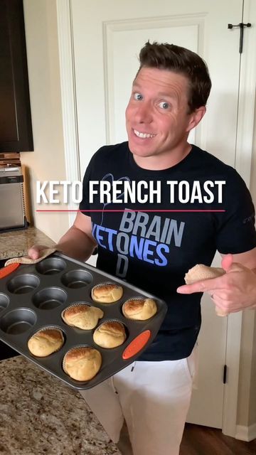 Sweet Butter Recipe, Keto French Toast, French Toast Muffins, Sweet Butter, Recetas Keto, Keto Recipes Dinner, Keto Cookbook, Low Carb Breakfast, Keto Diet Meal Plan