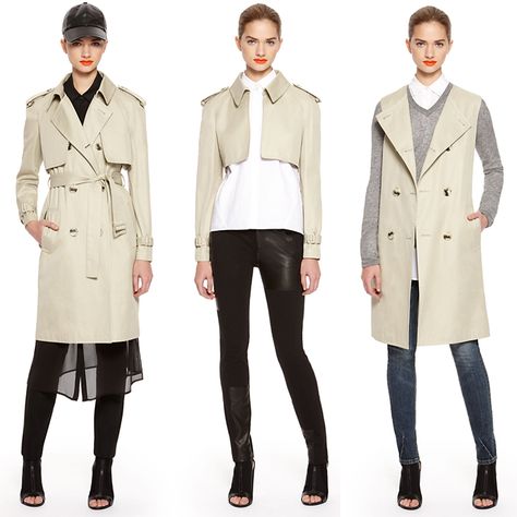 3 Times Is the Charm For DKNY's Convertible Trench Convertible Clothing, Ropa Upcycling, Donna Karan, In Boston, Trench Coats, Fashion Details, Signature Style, Passion For Fashion, Women's Style