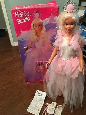 MY SIZE PRINCESS Barbie | 3 Feet | Wear & Share | Princess Ballerina | Vintage FOR SALE! | PicClick Barbie Girl Doll, Ballerina Vintage, My Size Barbie, Life Size Barbie, Natural Hair Doll, Princess Ballerina, Ballerina Barbie, Barbie 90s, Princess And The Pauper