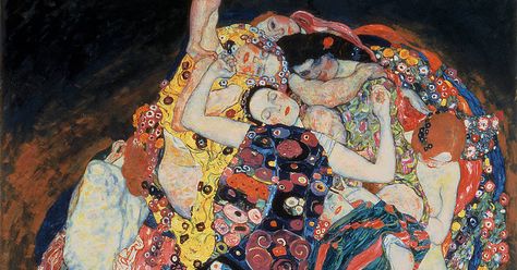 The new exhibit “Klimt & Rodin,” at the Legion of Honor in San Francisco, focuses on a meeting between the two artists in 1902. Mac Backgrounds, Klimt Paintings, Artistic Wallpaper, Exhibition Art, Desktop Wallpaper Art, Mac Wallpaper, Macbook Wallpaper, Art Culture, Computer Wallpaper