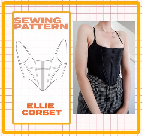 This Patterns & Blueprints item by BarelyBecky has 427 favorites from Etsy shoppers. Ships from United States. Listed on Oct 19, 2023 Easy Corset Pattern, Corset Top Sewing Pattern, Corset Top Pattern, Corset Diy, Bustier Pattern, Diy Corset, Costume Inspirations, Diy Outfits, Corset Sewing Pattern