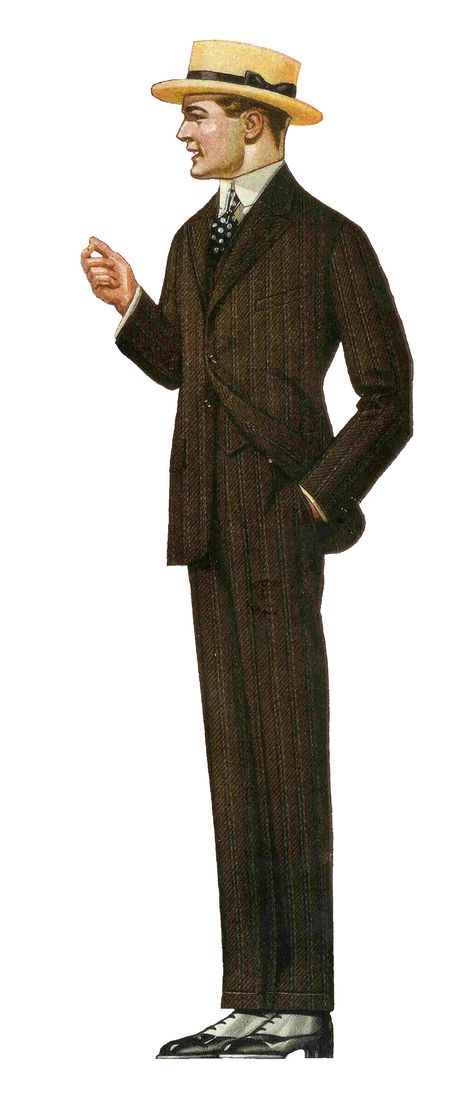 Men's Fashion from Antique 1917 Clothes Catalog Fashion 1910, Americana Vintage, 1910s Fashion, Clothing Guide, Vintage Mens Fashion, Retro Men, Men’s Suits, Men's Suit, Edwardian Fashion