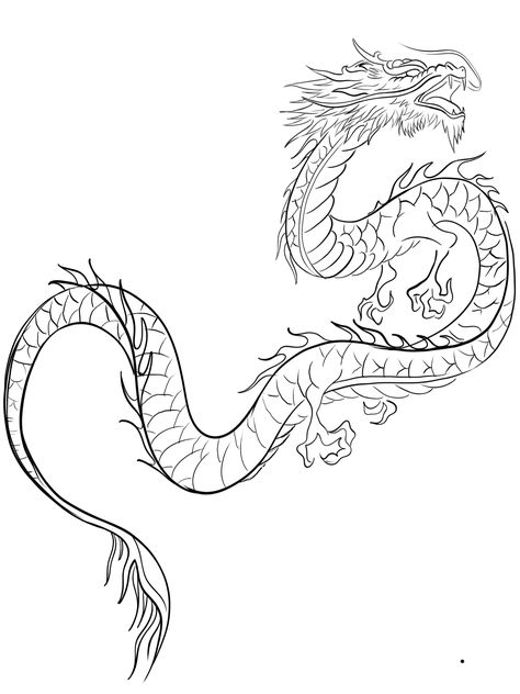 Wrap Around Arm Tattoo Stencil, Wrap Around Dragon Tattoo Stencil, Dragon Tattoo Wrapped Around Arm Stencil, Dragon Tattoo Designs Simple, Dragon Tattoo Sketch Simple, Dragon Wrap Tattoo, Japanese Dragon Outline, Dragon Tattoo Wrapped Around Arm, Simple Dragon Tattoo