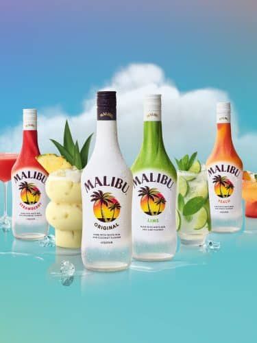 Malibu Products - Malibu Drinks Malibu Drinks, Ready To Drink, White Rum, Wedding 2024, Passion Fruit, Rum, Pineapple, Coconut, Range